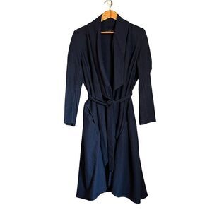 Religion navy 100% wool coat. Size xs